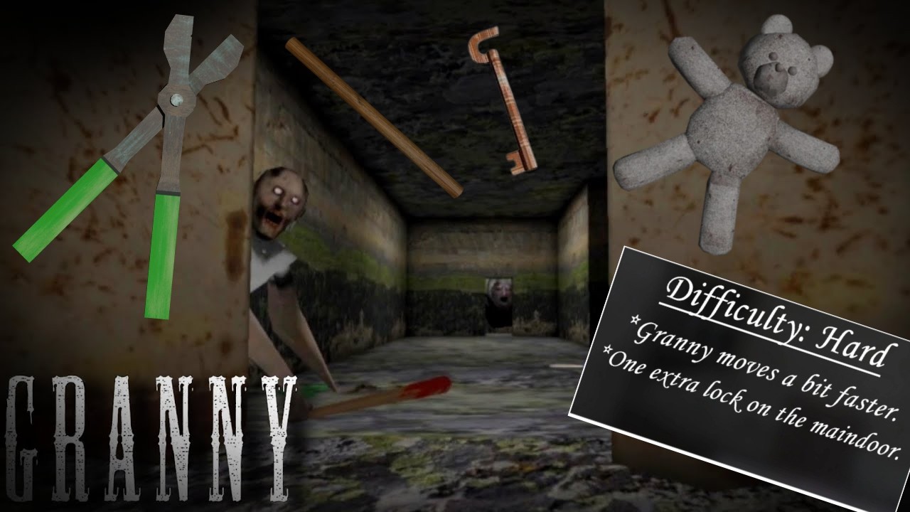 Escape de las Alcantarillas y me llevo al oso 🐻 #granny #gaming #gameplay #dvloper 
