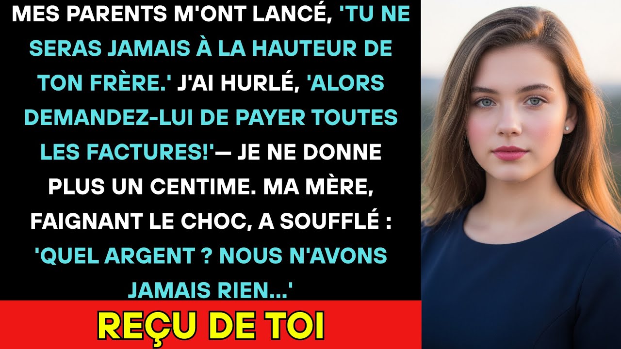 Mes Parents M'ont Lancé, 