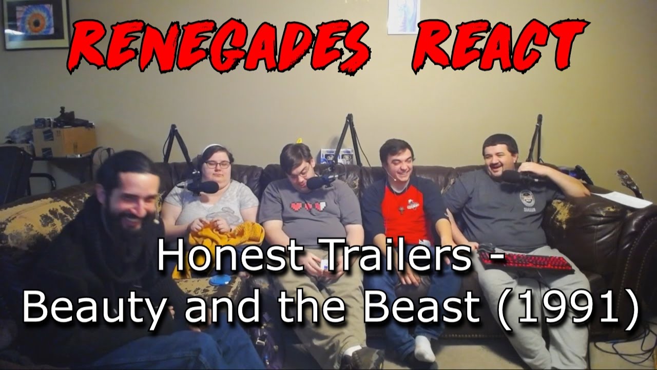 Реакция ренегатов на... Честные трейлеры — Красавица и чудовище (1991)