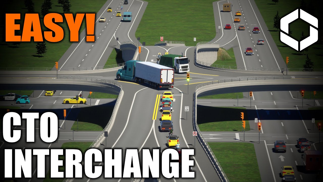 How to make a CTO Interchange in Cities: Skylines 2