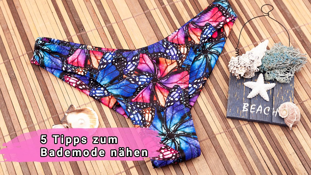 5 Tipps zum Bademode nähen