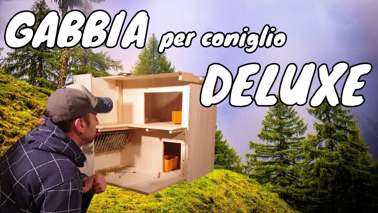 GABBIA DELUXE PER IL NOSTRO CONIGLIO 2° parte{GABBIA o VILLA}