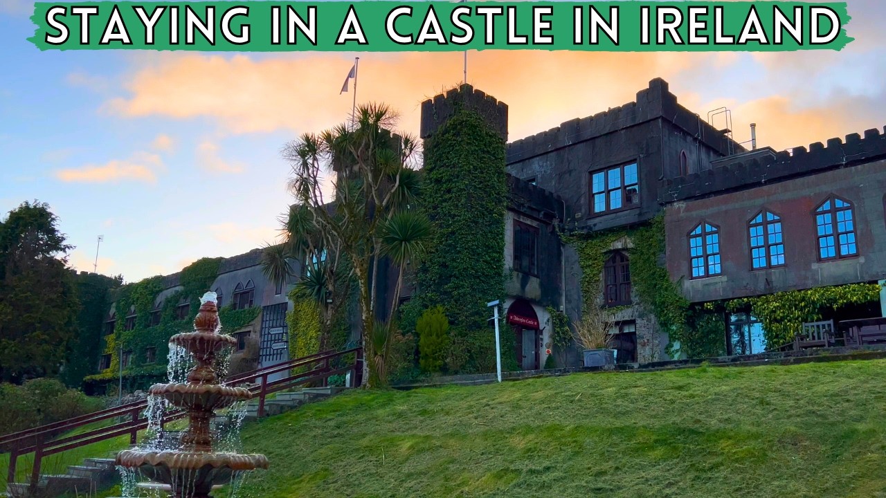 We Stayed In A Castle In Ireland! PLUS Full Tour - Abbeyglen Castle