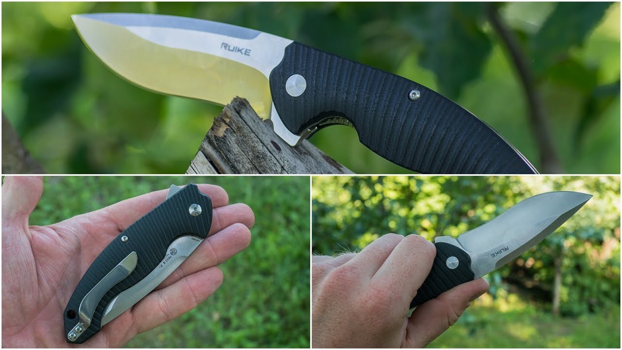 Складной нож Ruike P852 - интересный дизайн, но не для всякой ладони