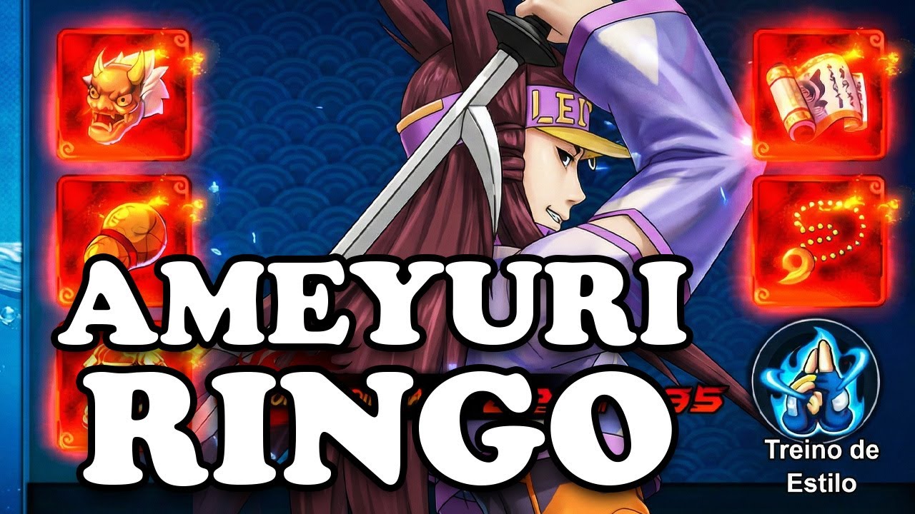 AMEYURI RINGO | TEM DANO E ESCALA BEM - NARUTO ONLINE