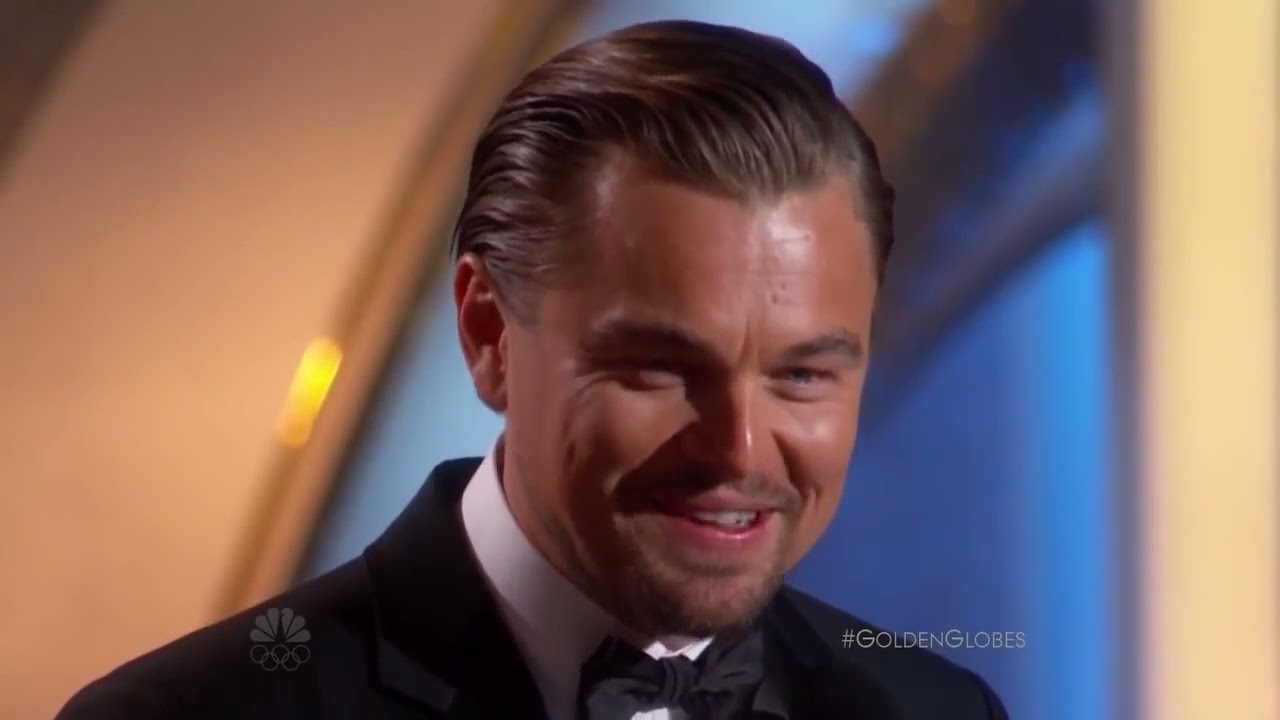Leonardo DiCaprio Wins 'Best Actor' in Comedy/Musical 2014