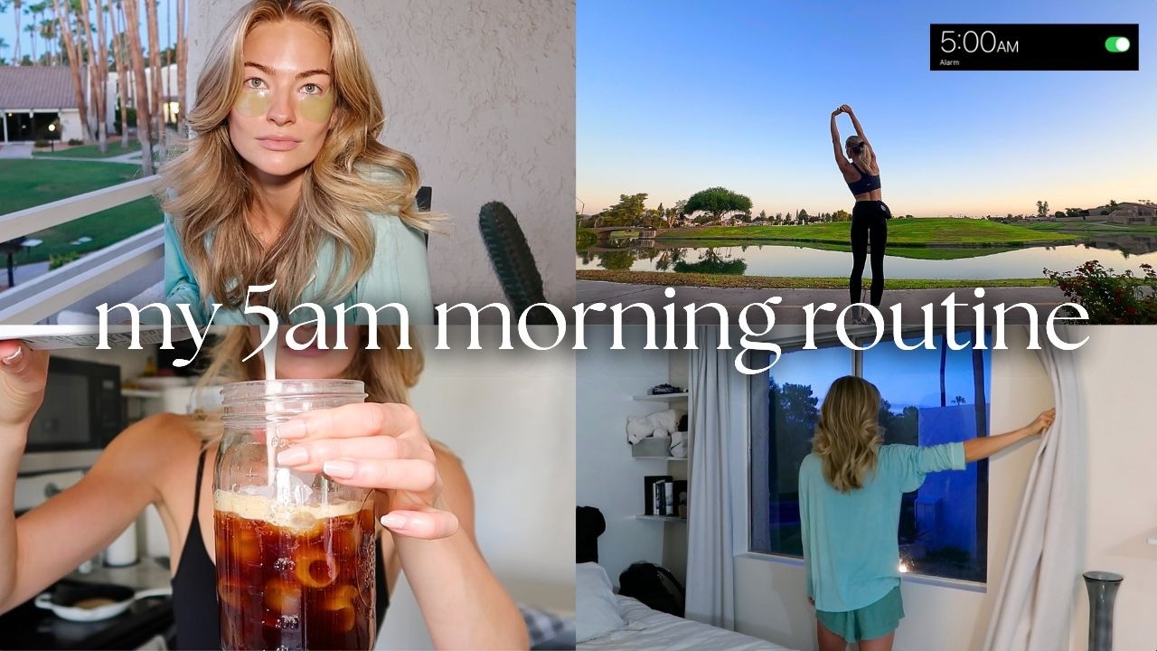 My 5AM Morning Routine as a Pilates Instructor | Healthy, Productive & Balanced