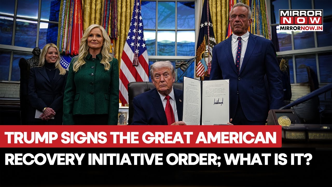 Trump Signs An Executive Order On Drug Addiction, Calls It 'The Great American Recovery Initiative'