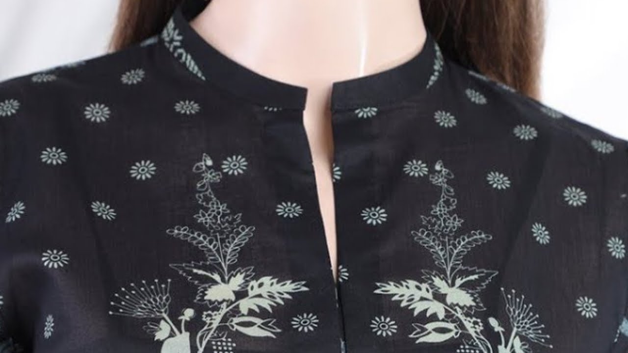 Round Collar neck Cutting & Stitching | Kurti Front  Neck Design cutting stitching mishiistitchedart
