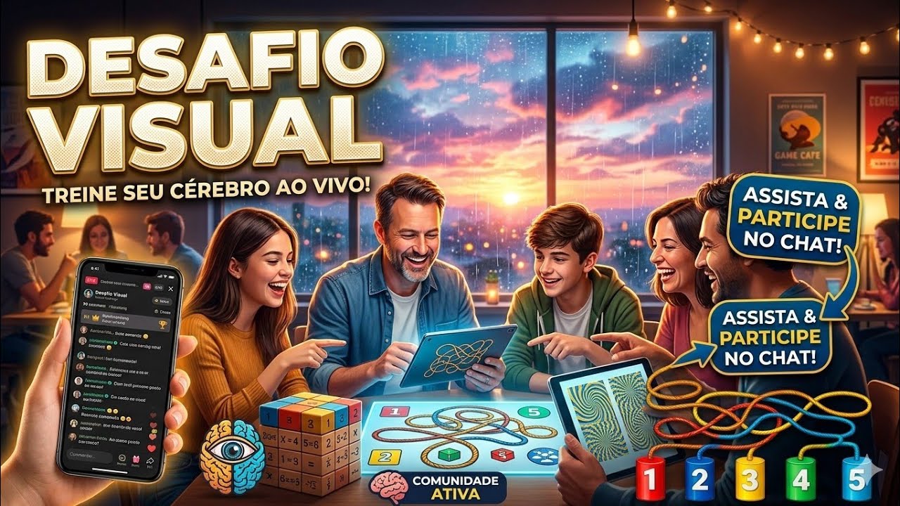 Desafio Visual está ao vivo!