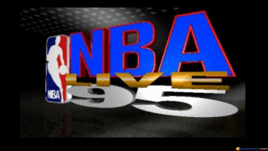 NBA Live 95 gameplay (PC Game, 1994)
