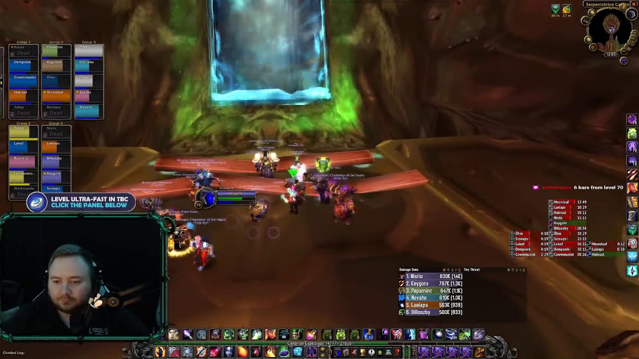 WoW TBC Demonology Warlock Raiding! SSC Felguard Domination!