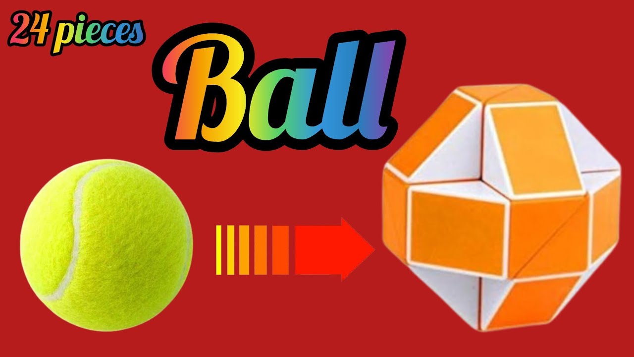 Learn How To Make Ball ⚾️ Pattern On Snake 🐍 Cube || Step By Step || Easiest Tutorial ||