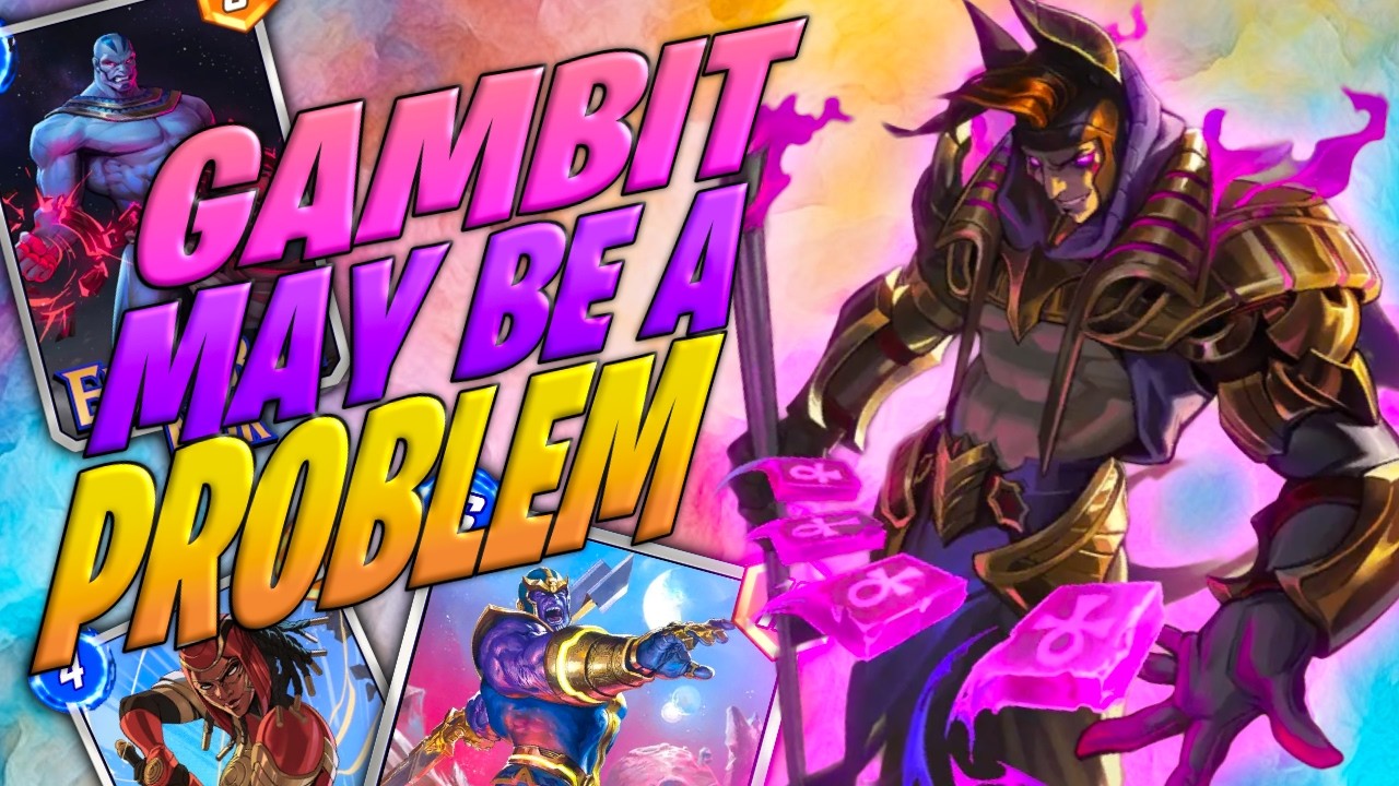 Gambit May Be a Problem - Marvel Snap - Gambit Horseman of Death Deck