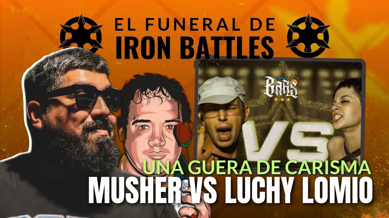 AY AMOR!♥ | MUSHER vs LUCHY LOMIO en BARS ARGENTINA | EL FUNERAL DE IRON BATTLES