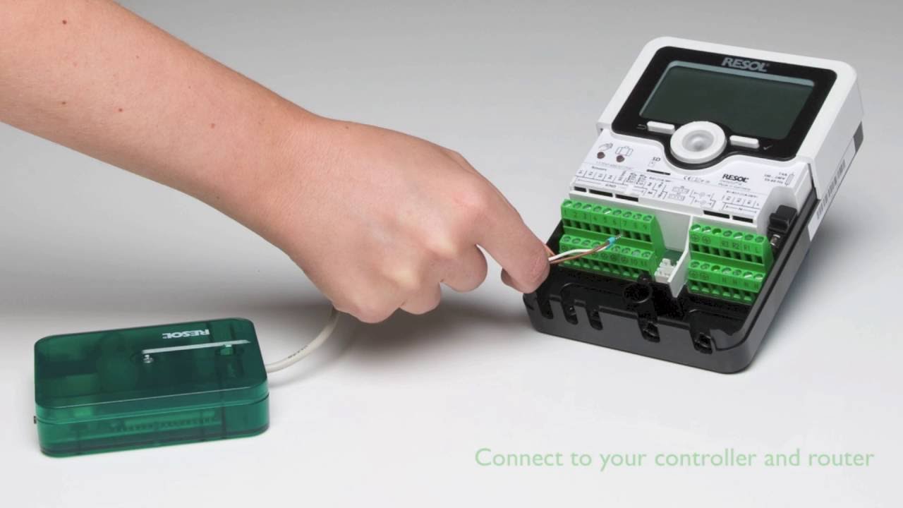 Visualise your heating / solar thermal system with VBus.net and the RESOL KM2