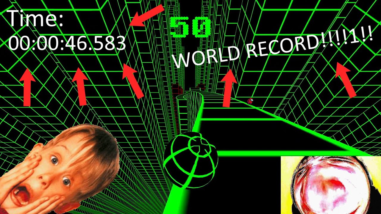 Y8 Slope WORLD RECORD Speedrun to 50 Points in 46s