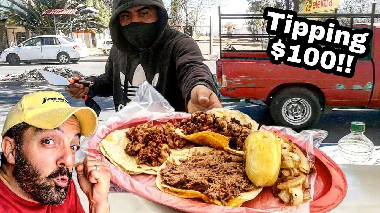 I Tipped $100 Dollars For MEXICAN STREET TACOS &  This Happened... Money Sent From SUBSCRIBERS!!