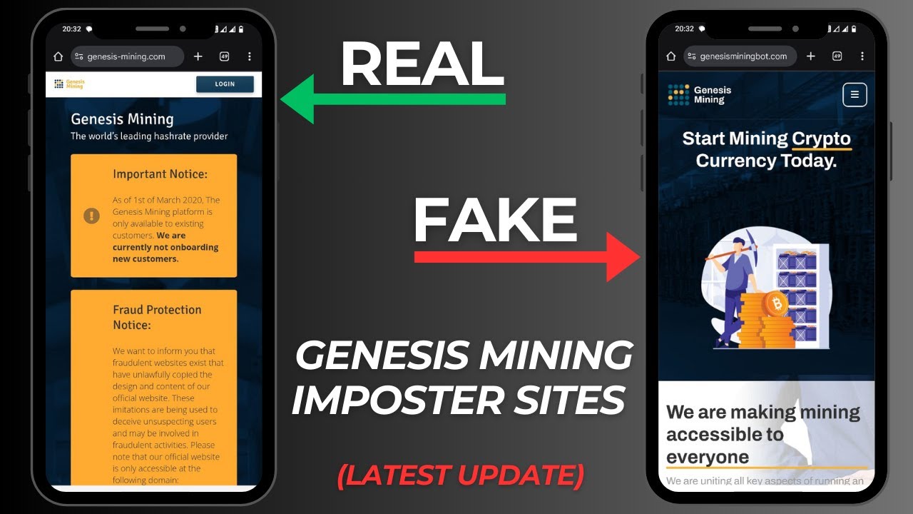 Мошеннические сайты Genesis Mining: как проверить, является ли сайт облачного майнинга законным и...