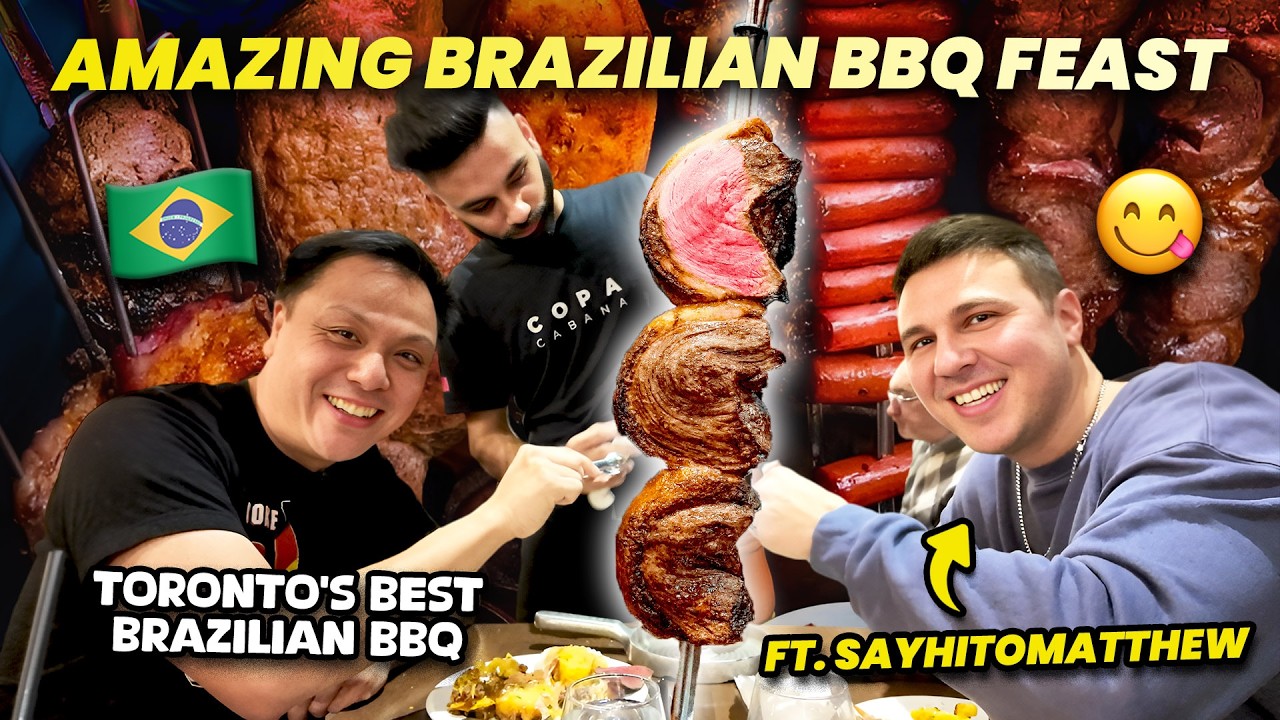 Toronto's Favorite Endless Brazilian BBQ FEAST with @SayHiToMatthew