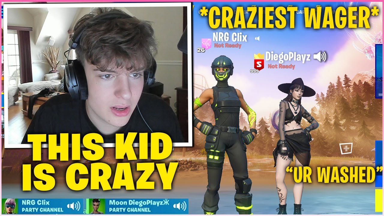 CLIX *FREAKS OUT* After Going Against THE NEW KING OF WAGER In Fortnite Season 3! NEW BEST PLAYER?