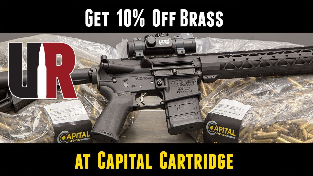 Get 10% Off Brass at Capital Cartridge
