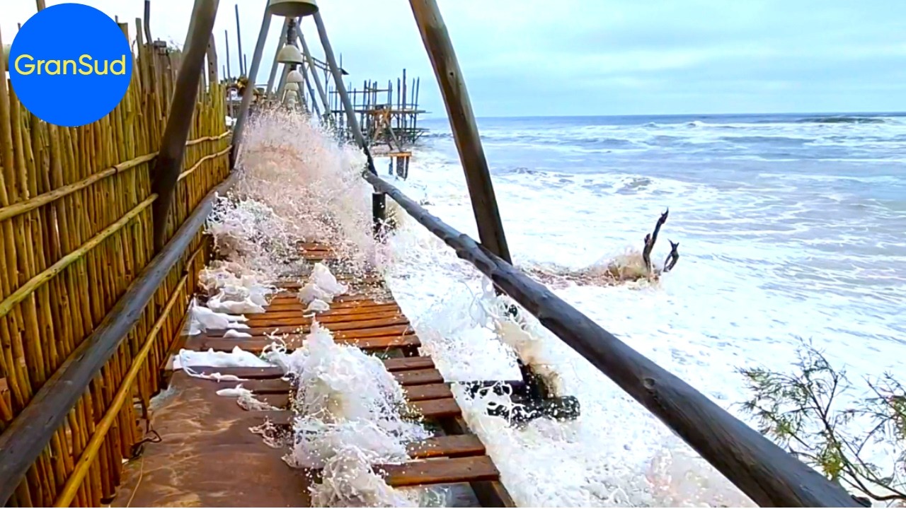 Springflut in Swakopmund 🇳🇦 - entfesselter Atlantik, Namibia