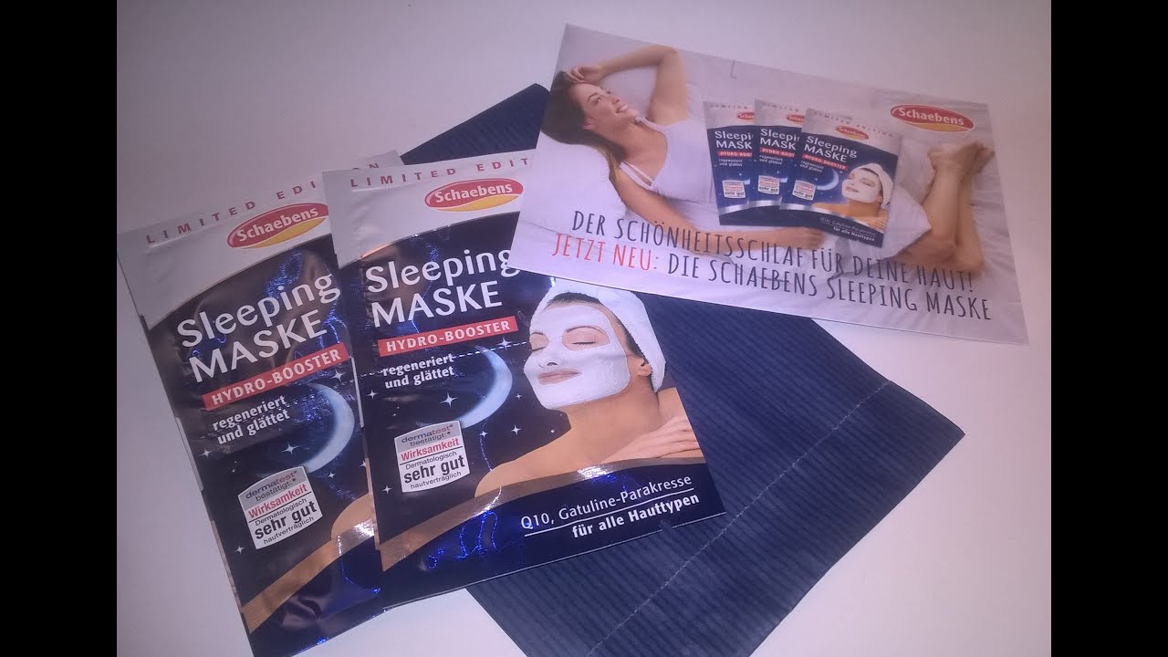 Review Schaebens Sleeping Maske