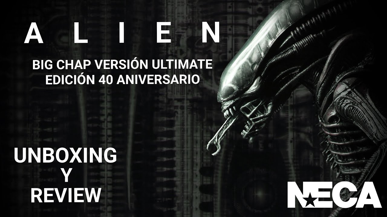 Unboxing 📦 y Review 👀 NECA Ultimate Alien Big Chap Edición 40 Aniversario 🪐 ¡Una pieza increíble! 😱