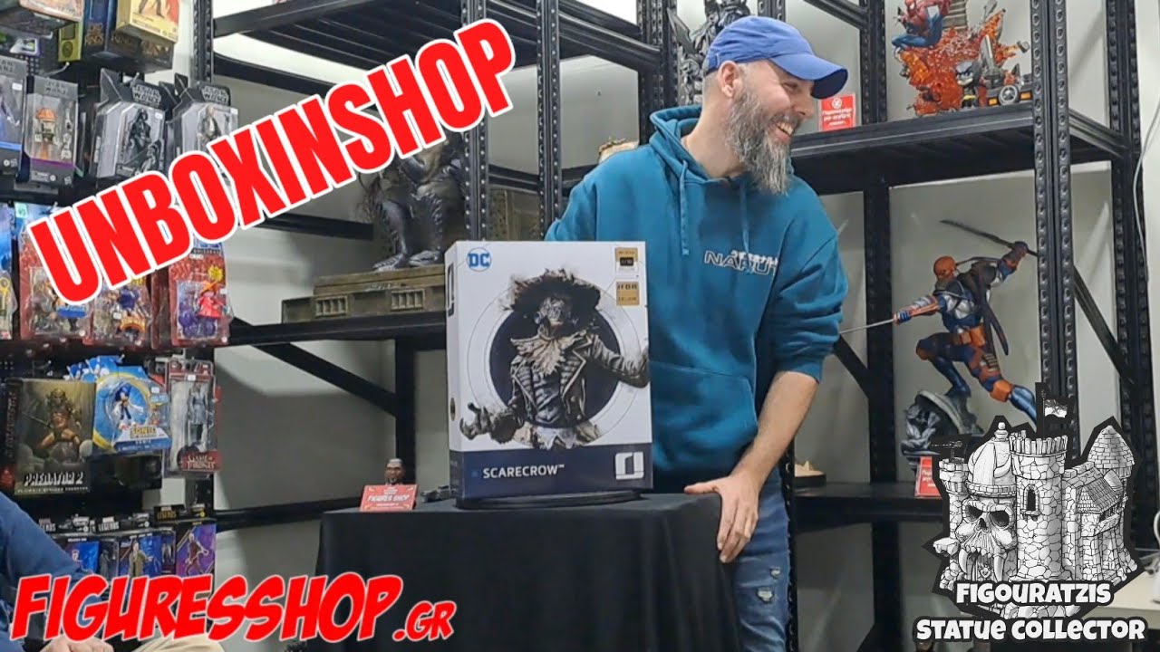 UNBOXINSHOP Episode 1 (in this video we will show you some iron studios statues)