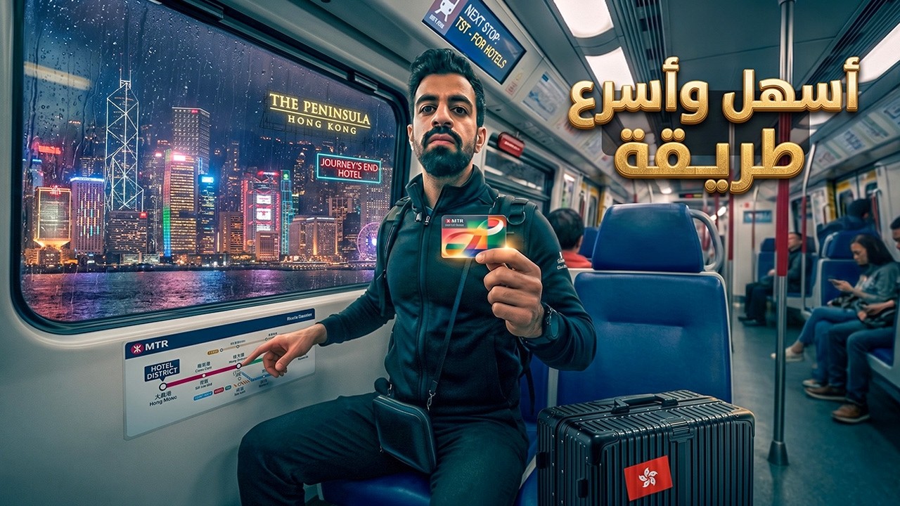 هونغ كونغ صدمتني من أول ساعة 🇭🇰 من المطار للفندق