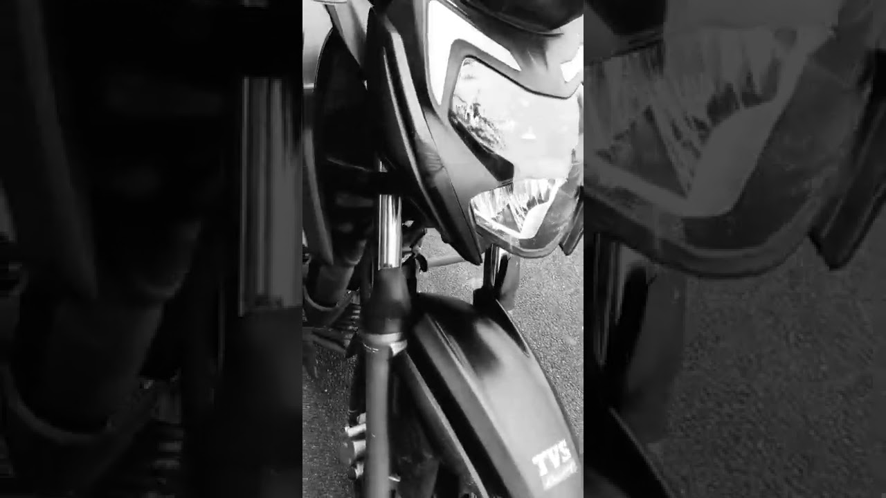 After 20000 km running exhaust sound of tvs apache rtr 200 4v 