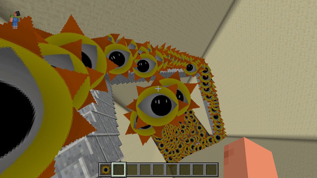 Mr. Sun Horror Incredibox Sprunki (Horror Version) ADDON  in Maze Gmod for Minecraft PE