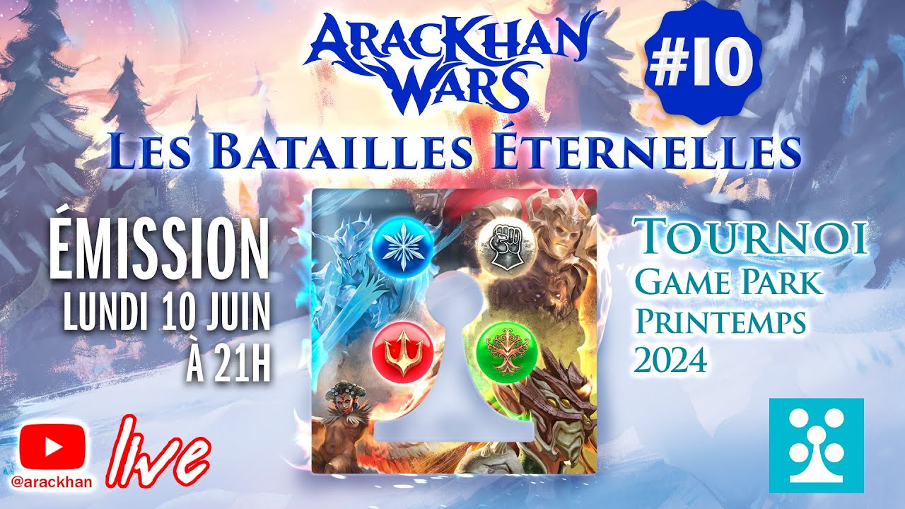 AracKhan Wars Tournoi Game Park ⚔️Batailles Éternelles🔮 #10 💥1/2 finales