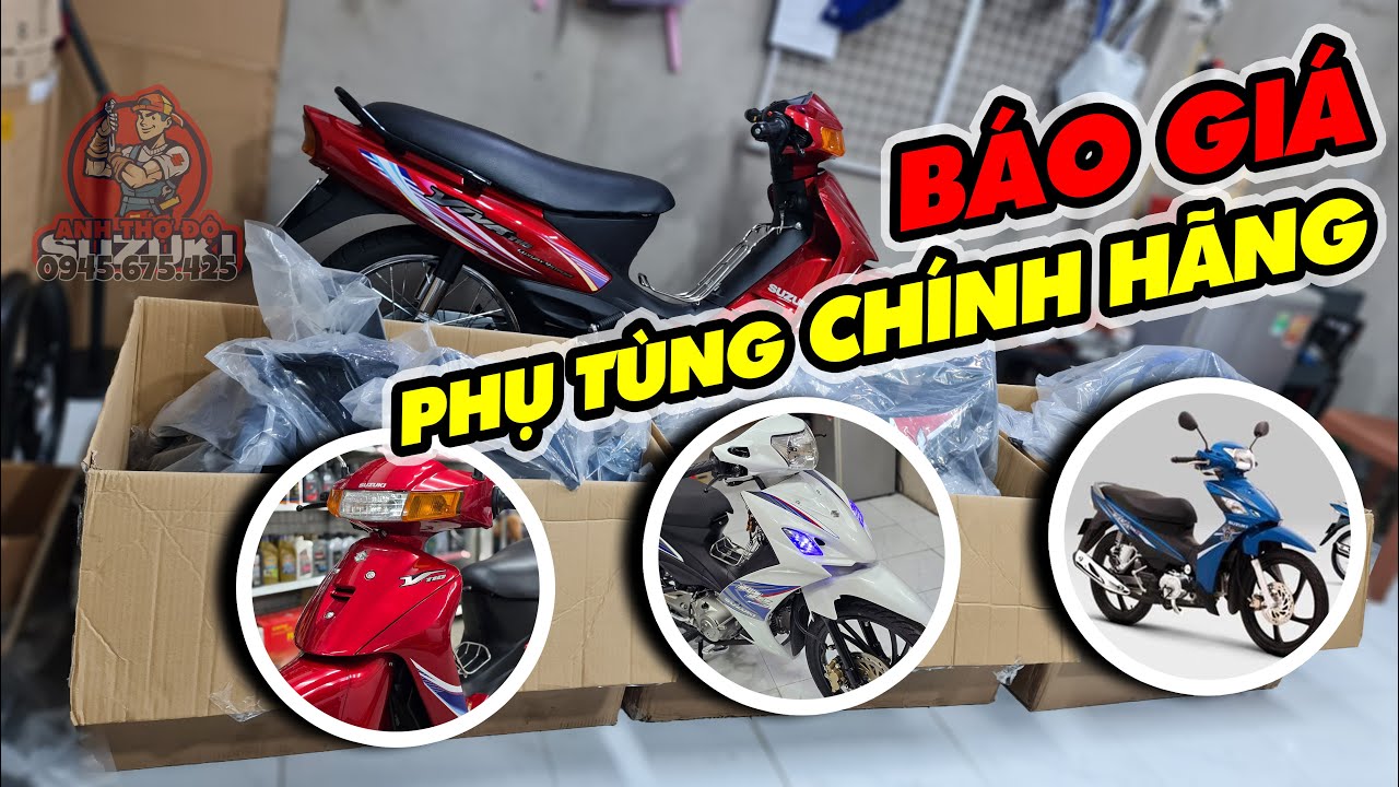 Báo Giá Phụ Tùng Suzuki Viva, Axelo, Viva Fi Chính Hãng (01/10/2024) - 0945.675.425