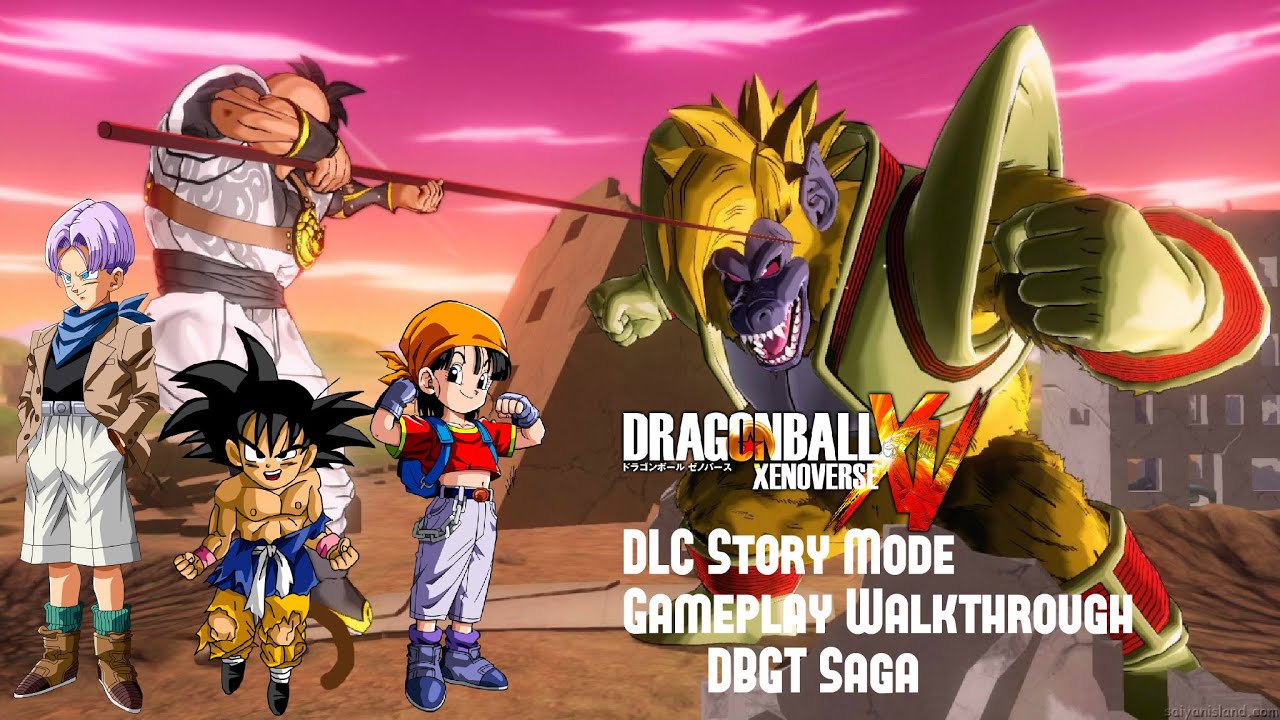 Dragon Ball Xenoverse: DLC Story Mode Gameplay Walkthrough [DBGT Saga]