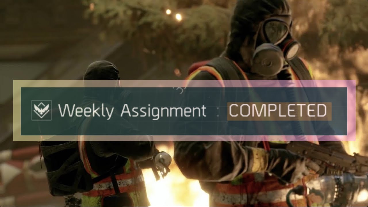 Как легко выполнить еженедельное задание! — The Division 1 в 2024 году