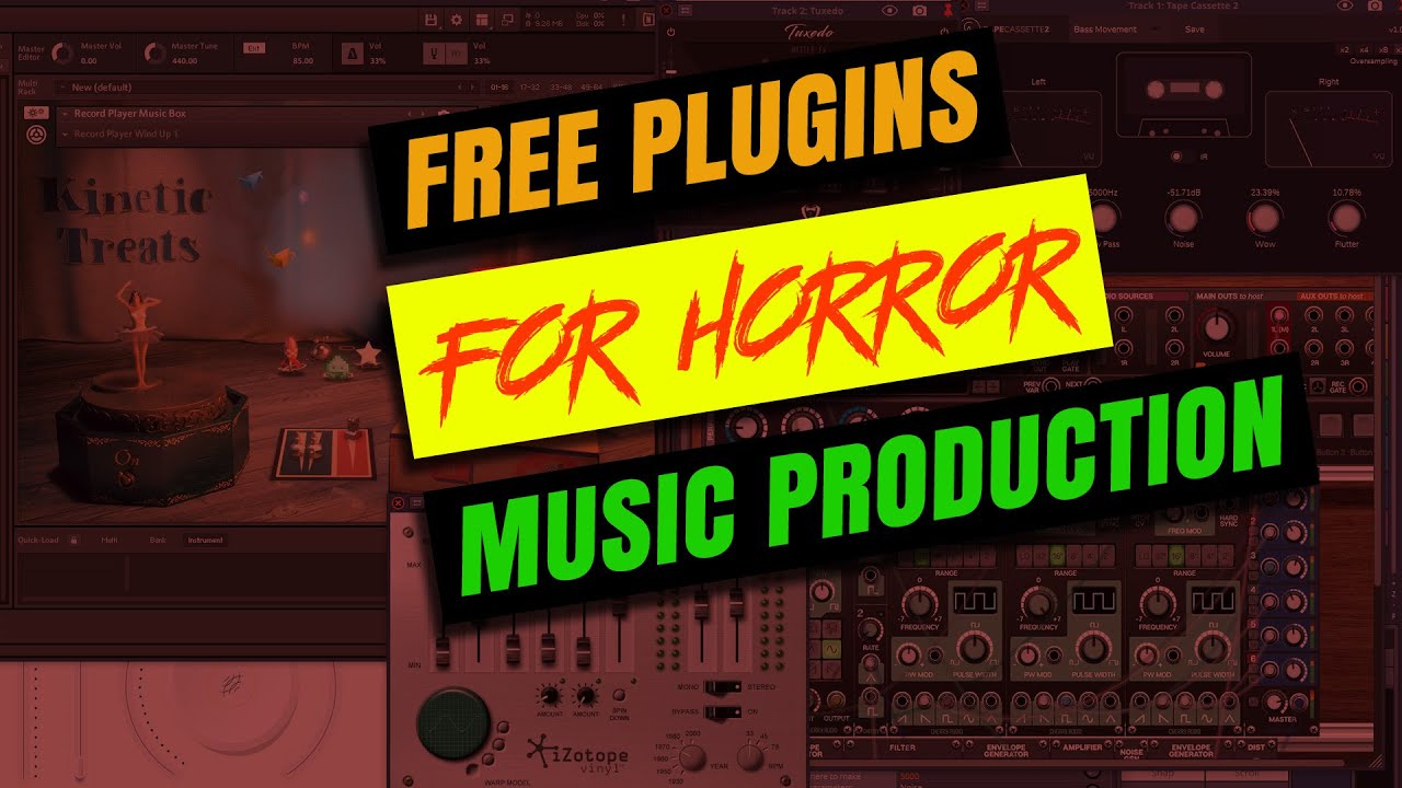 Free VST Plugins For Horror Music Production