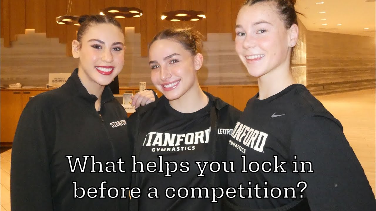 SWG: what helps us “lock in” before a competition! ❤️ #viral #trend #locked #d1 #gymnastics #sports