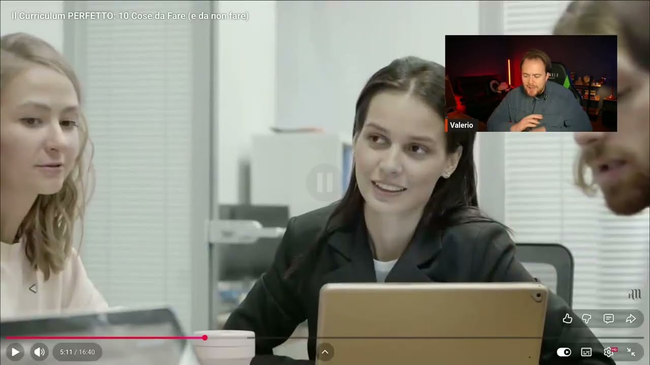 Le selezioni e Il CV perfetto. Reaction 