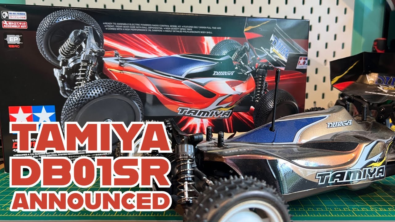Tamiya DB01SR Just Announced DB01 Unboxing and Hop Ups