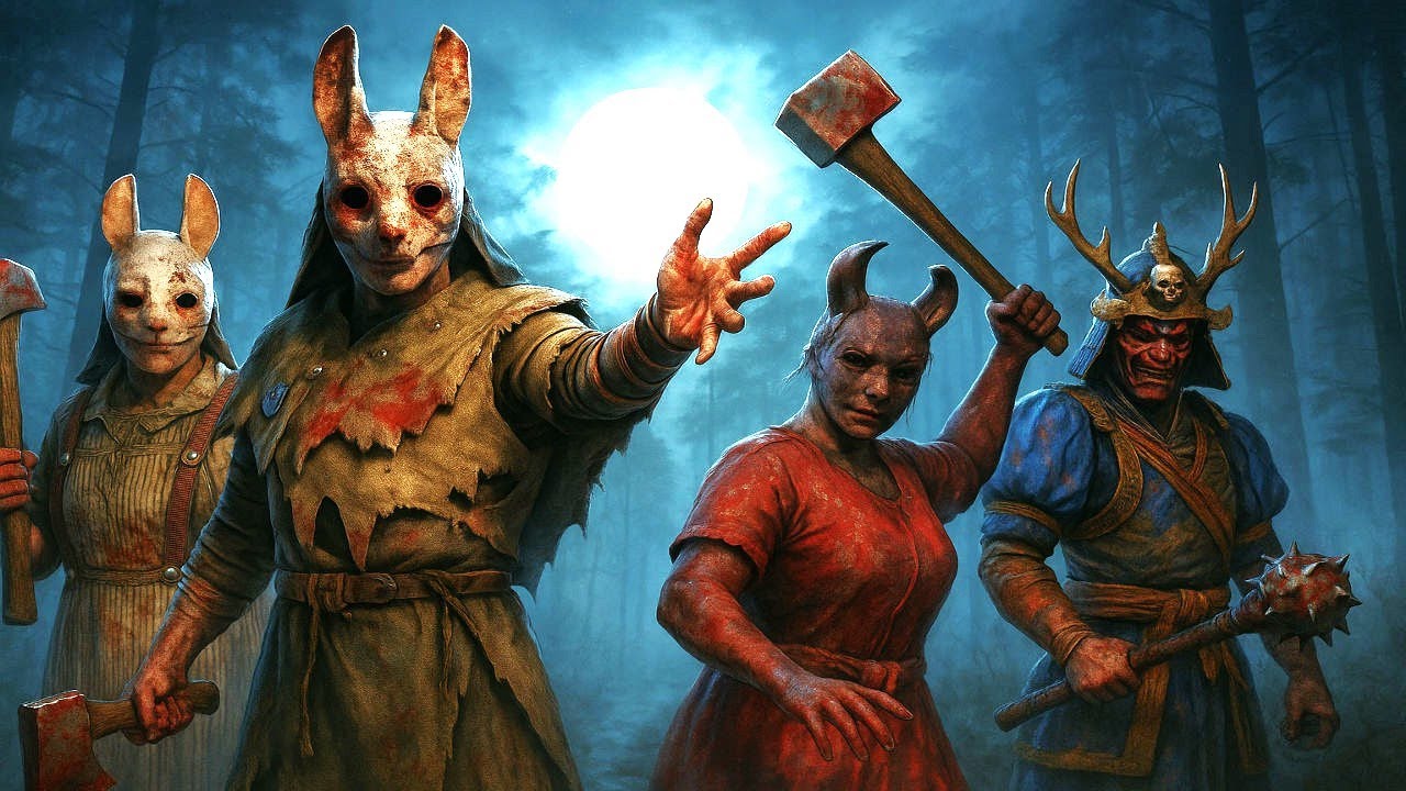 Dead By Daylight - HUNTRESS Killer Gameplay (No Commentary)