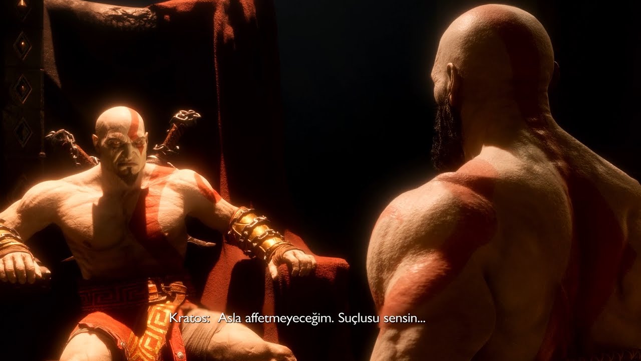 Kratos Sonunda Huzur Buldu