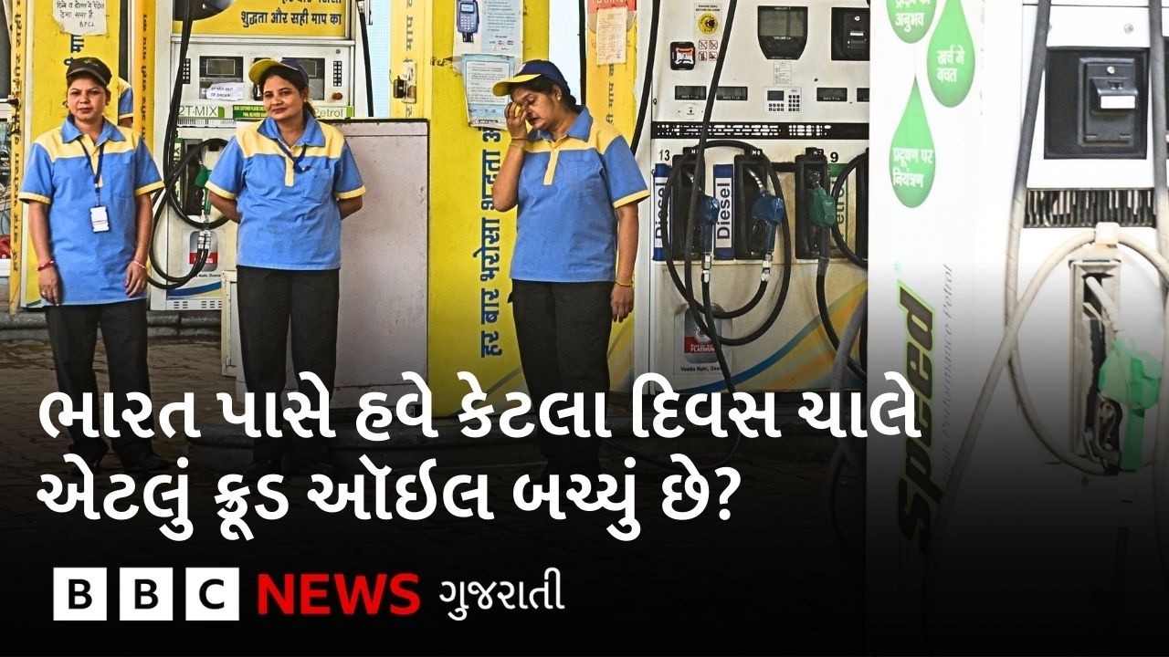 Crude Oil: ભારત ક્રૂડ ઑઇલ માટે શું કરી રહ્યું છે?, ભારત પાસે રહેલો સ્ટૉક કેટલા દિવસ ચાલશે?