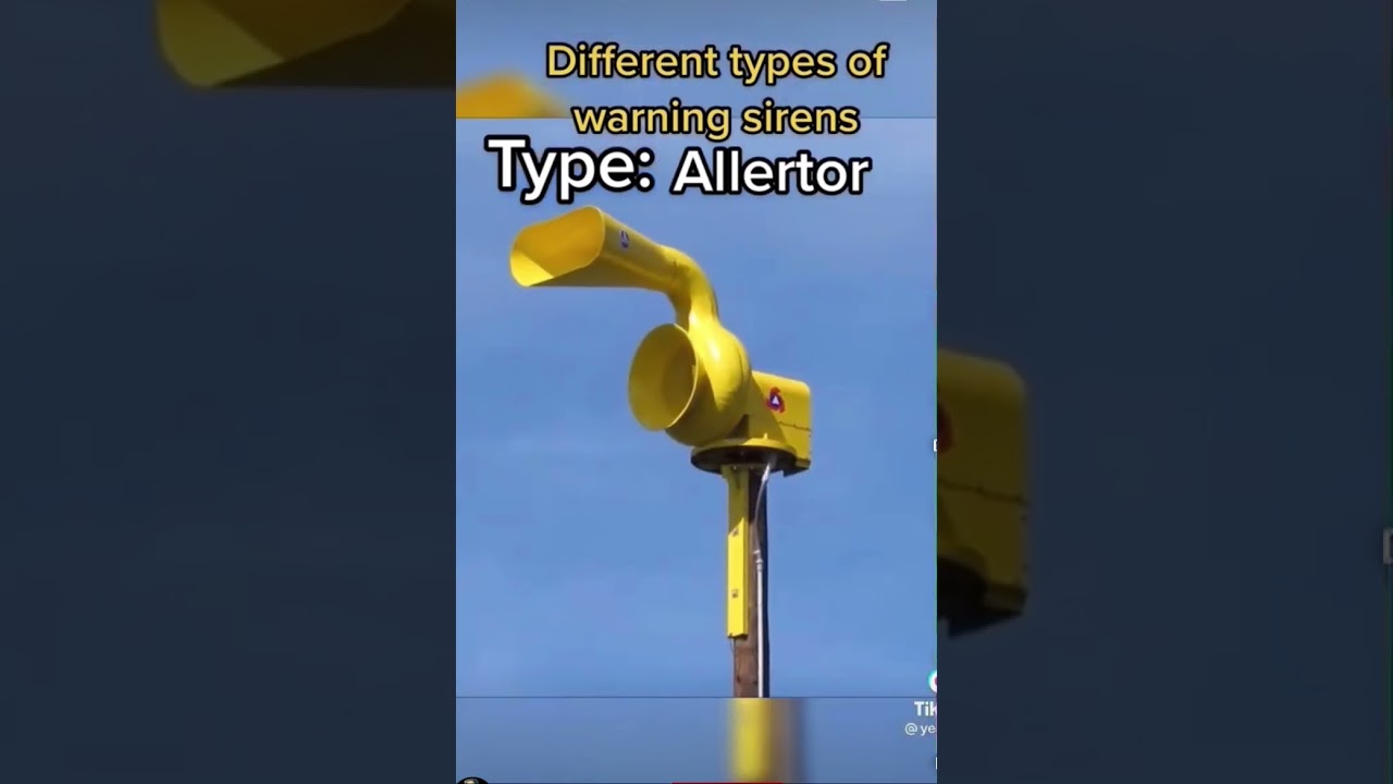 Warning sirens