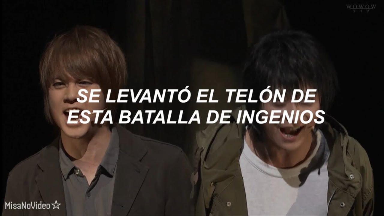 Death Note Musical - Stalemate [traducido al español]