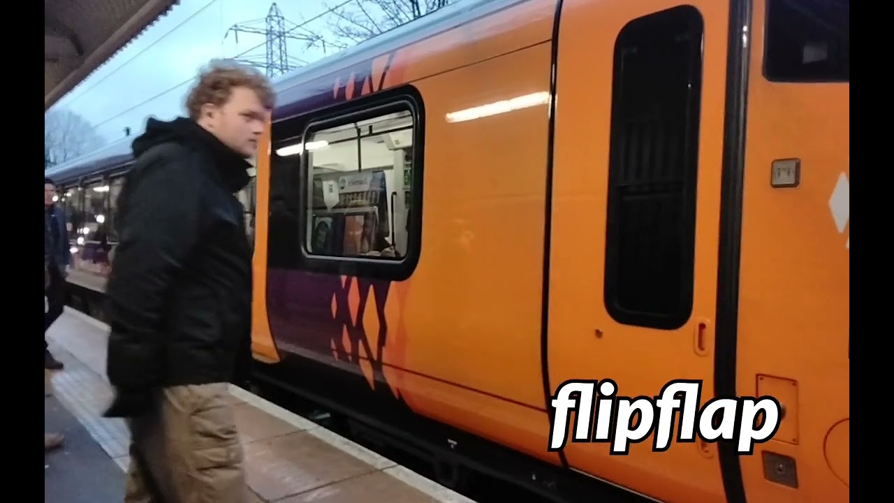 Trainspotting at Kings Norton Railway Station and Bournville Railway Station during late January