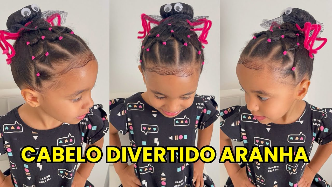 CABELO DIVERTIDO ARANHA 🕷️ 