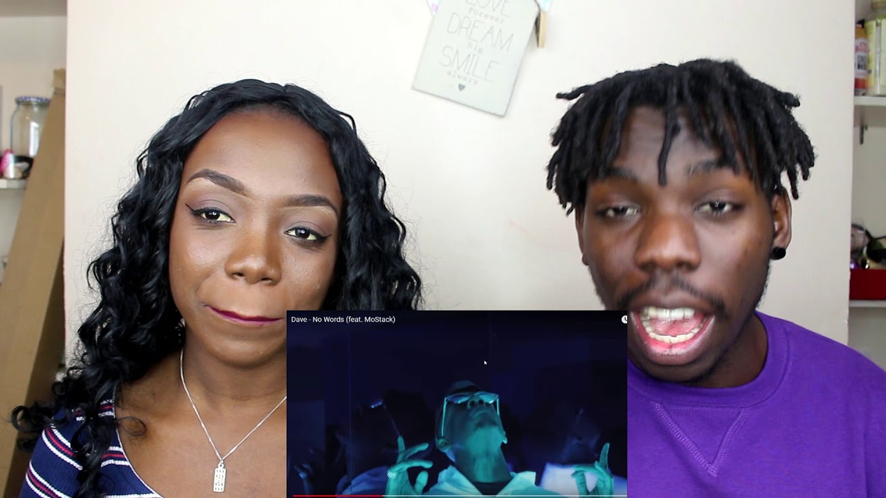 REACTING TO Dave - No Words (feat. MoStack)