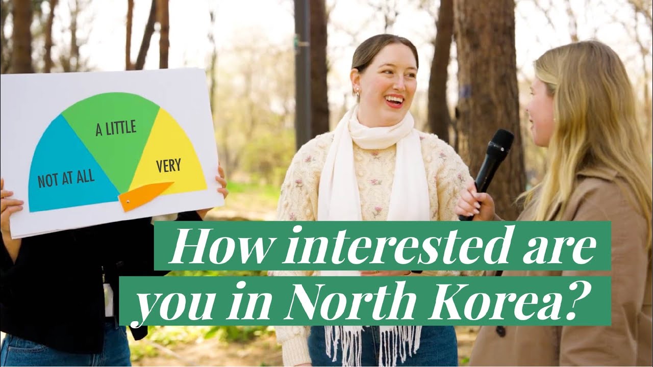 Asking stranger about North Korea